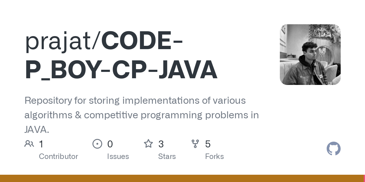 CODE P_BOY CP JAVA