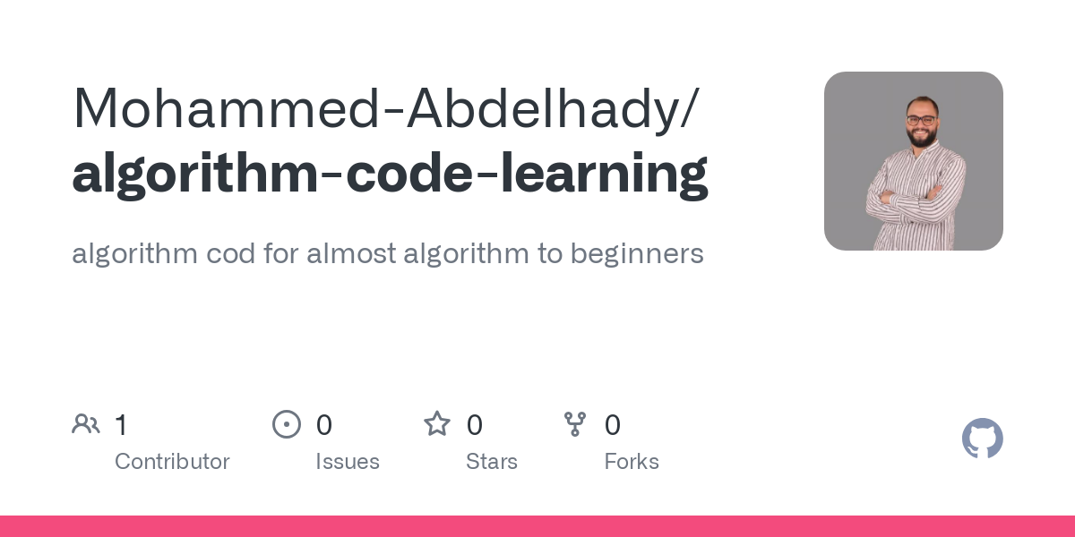 algorithm code learning