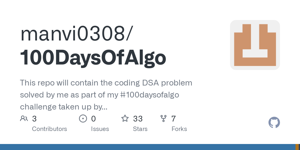 100DaysOfAlgo