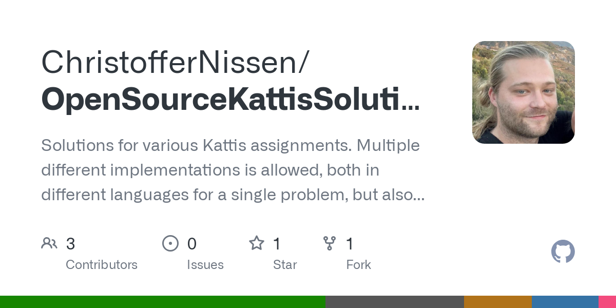 OpenSourceKattisSolutionCollection
