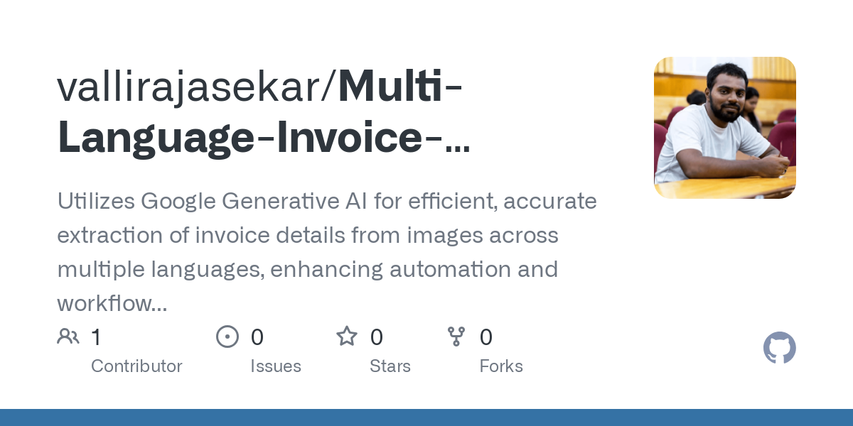 Multi Language Invoice Extractor