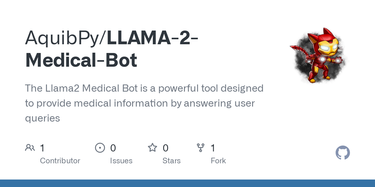 LLAMA 2 Medical Bot