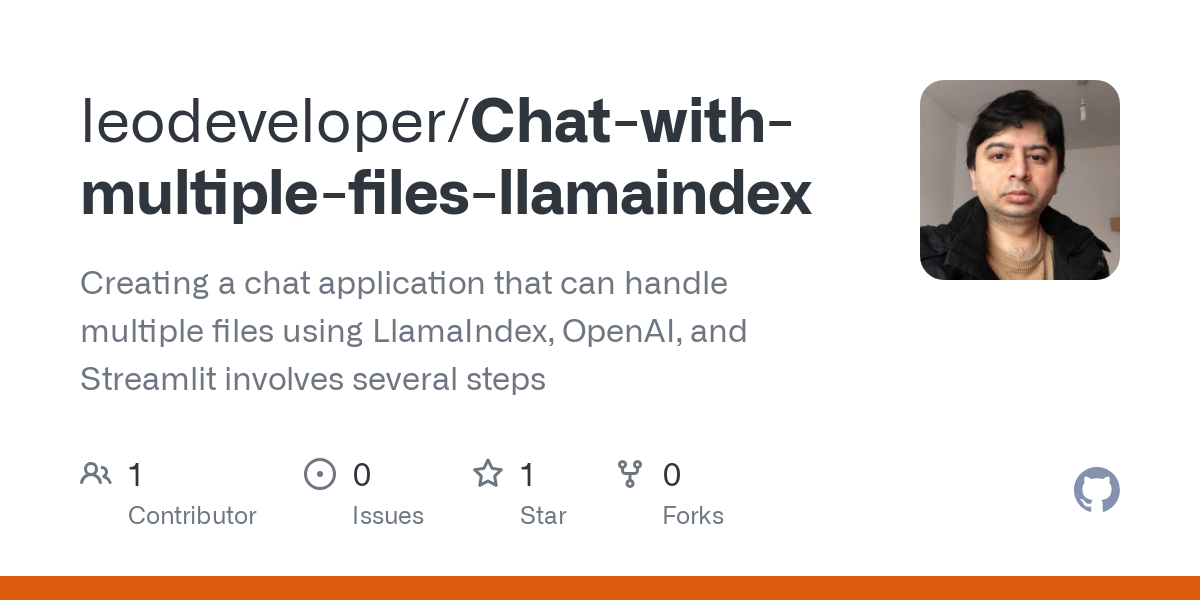 Chat with multiple files llamaindex