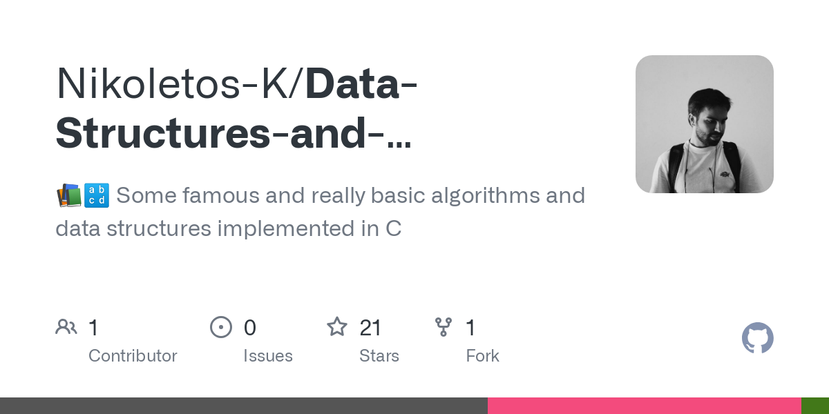 Data Structures and Algorithms in C