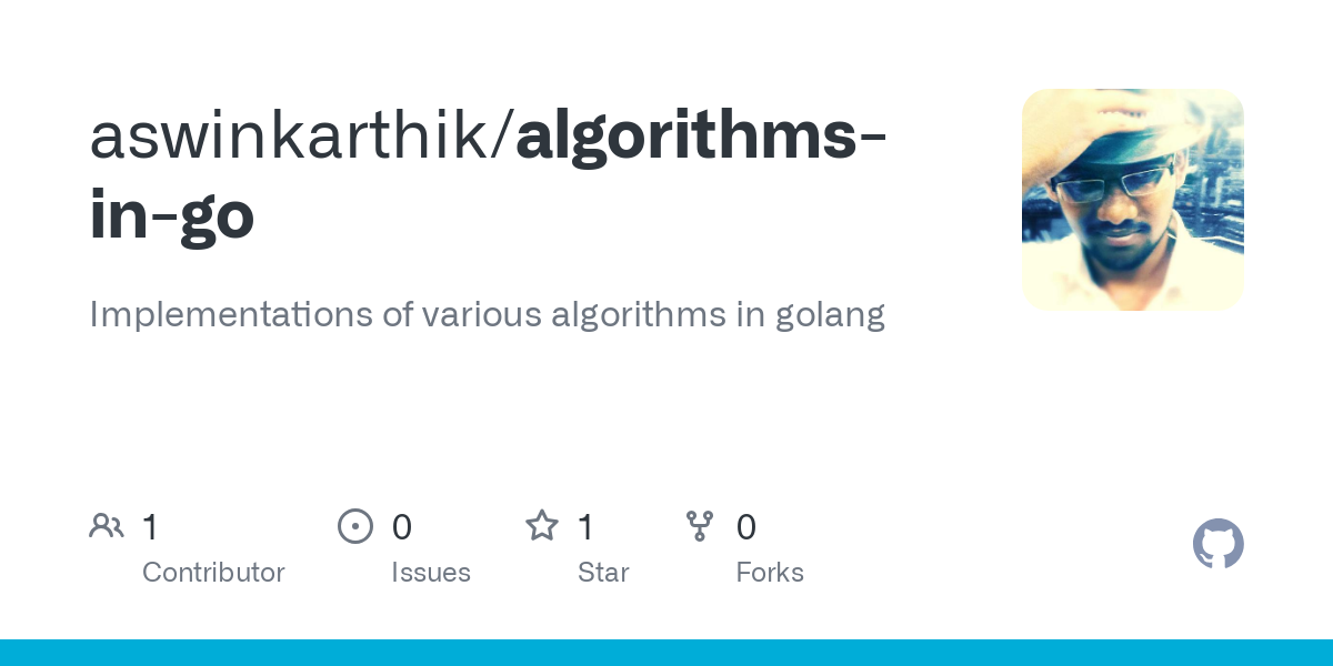 algorithms in go