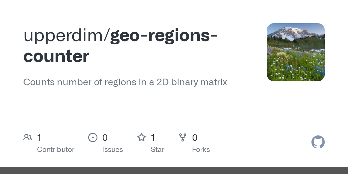 geo regions counter