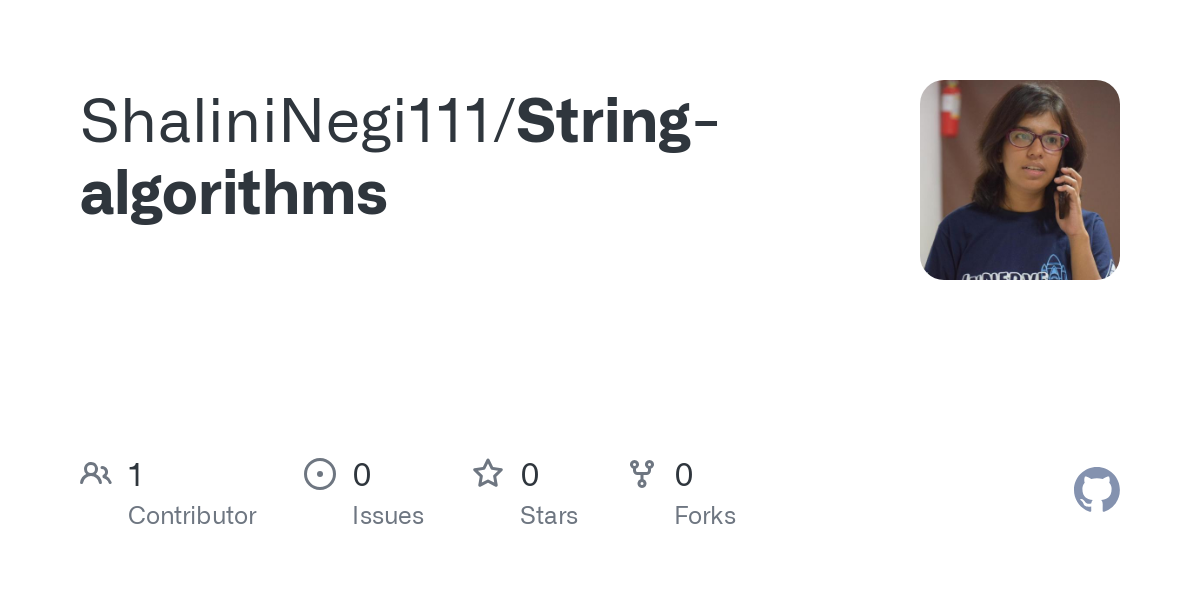 String algorithms