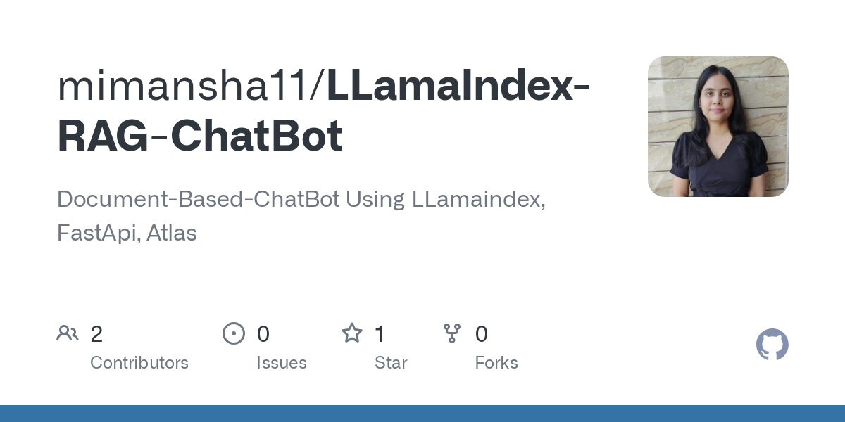 LLamaIndex RAG ChatBot