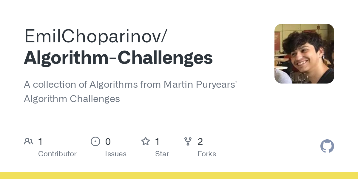 Algorithm Challenges