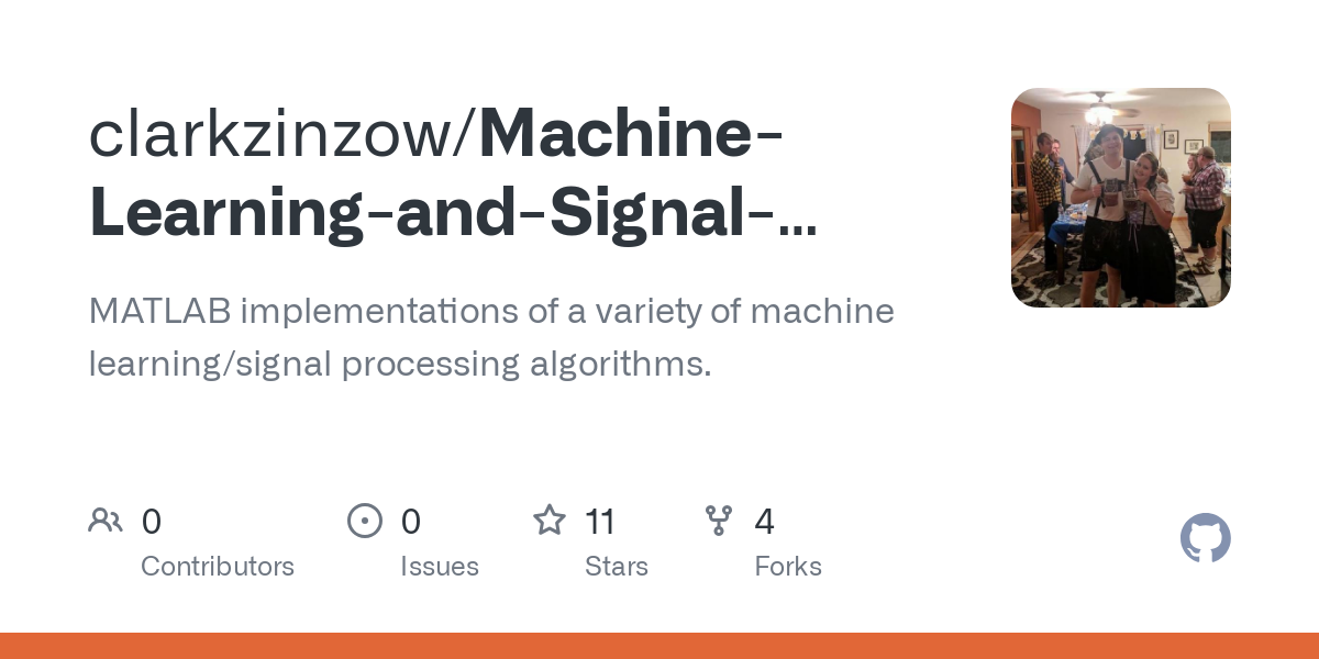 Machine Learning and Signal Processing Algorithms