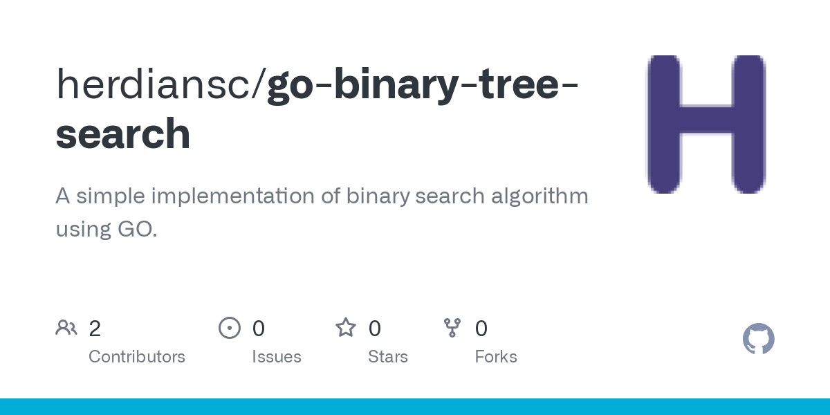 go binary tree search