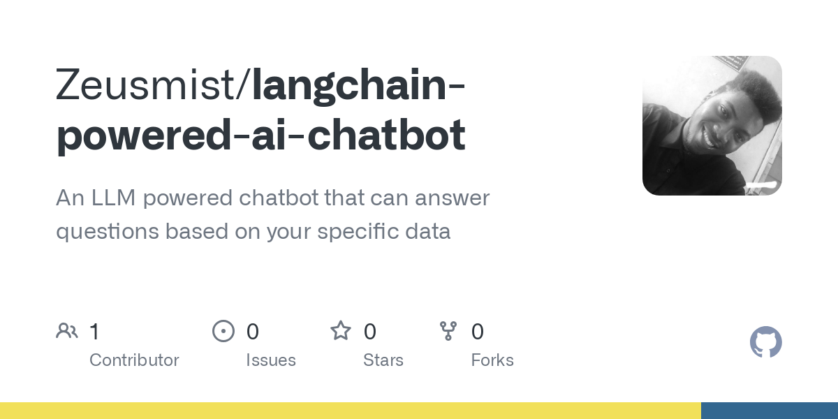 langchain powered ai chatbot