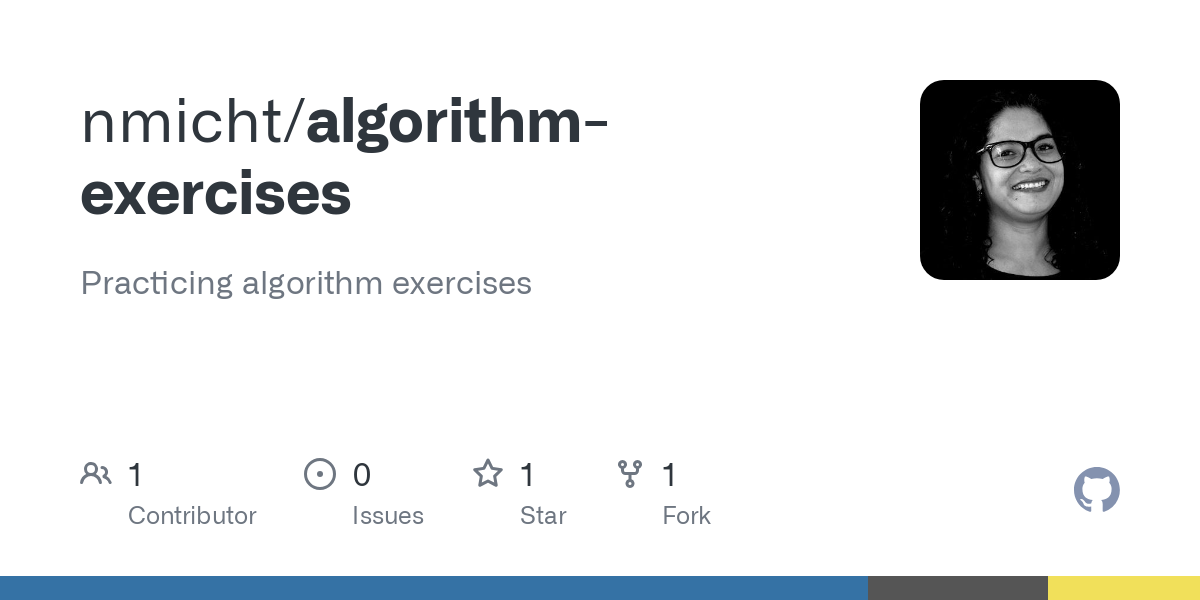 algorithm exercises