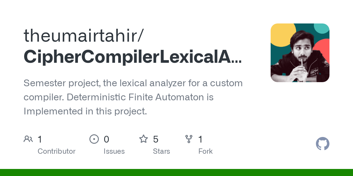 CipherCompilerLexicalAnalyzer