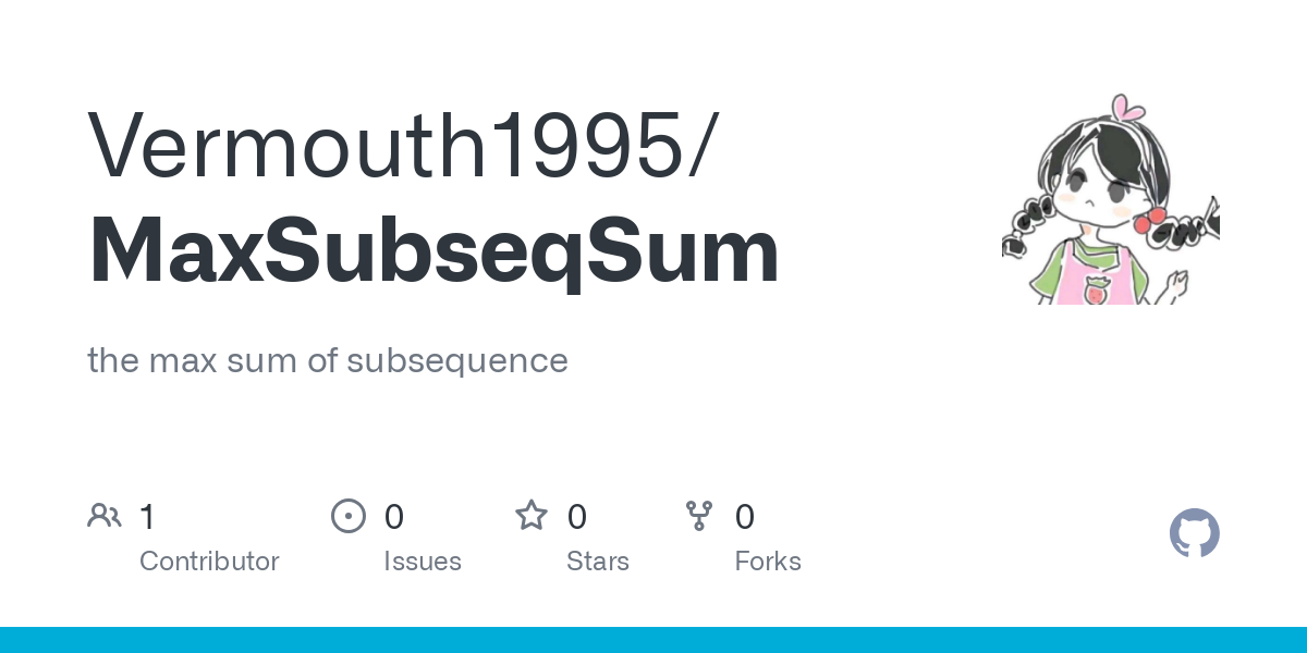 MaxSubseqSum