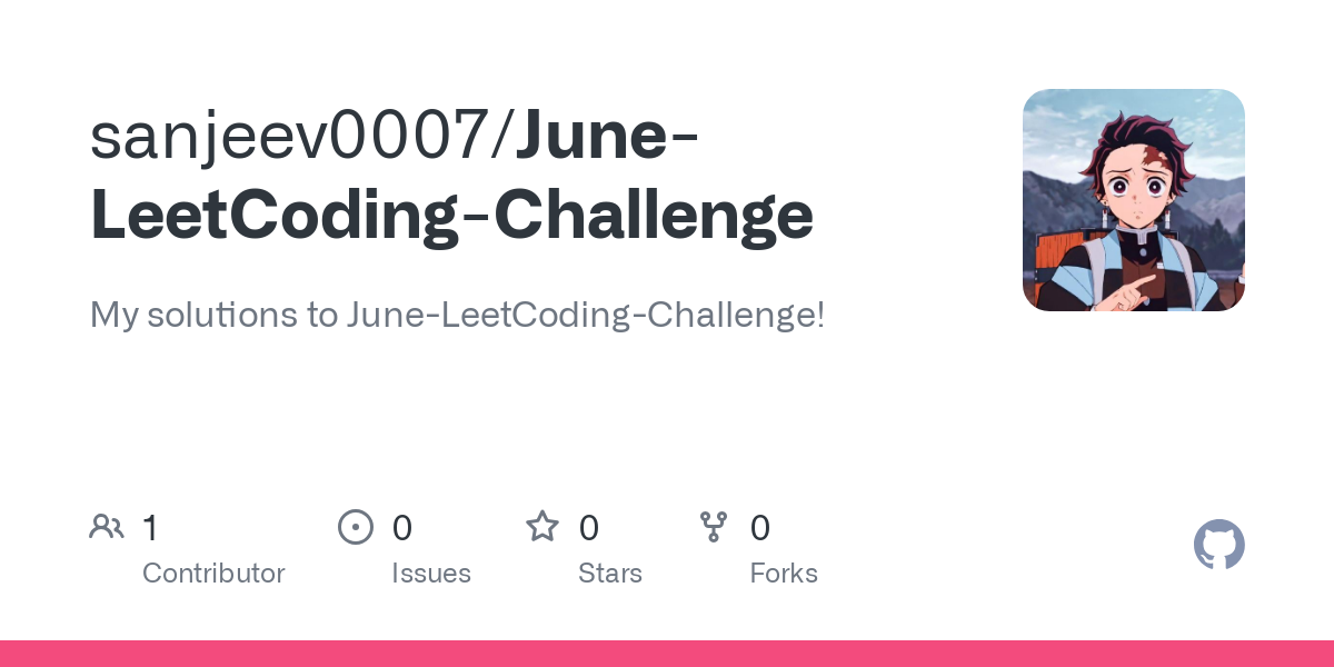 June LeetCoding Challenge