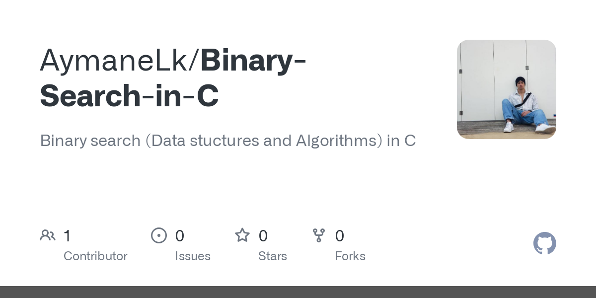 Binary Search in C
