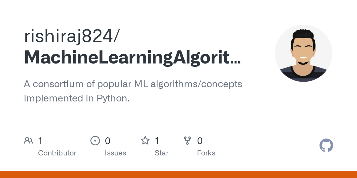 MachineLearningAlgorithms