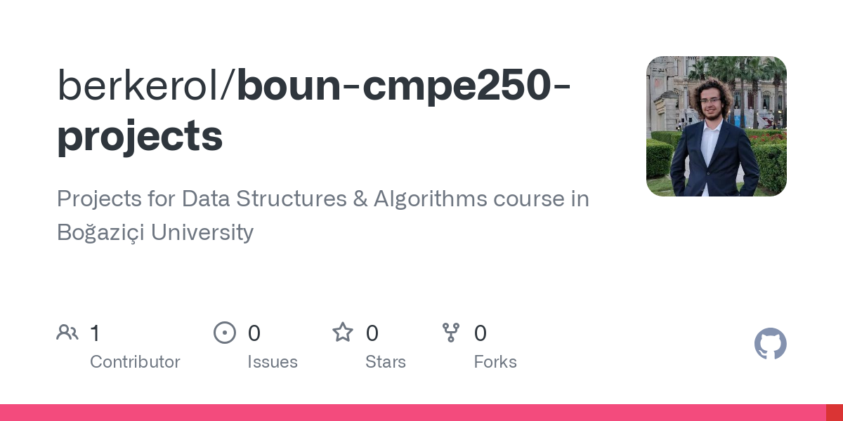 boun cmpe250 projects