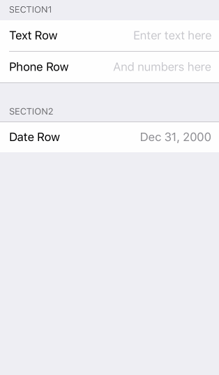 맞춤 셀의 스크린 샷