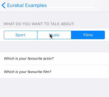 숨겨진 행의 스크린 샷