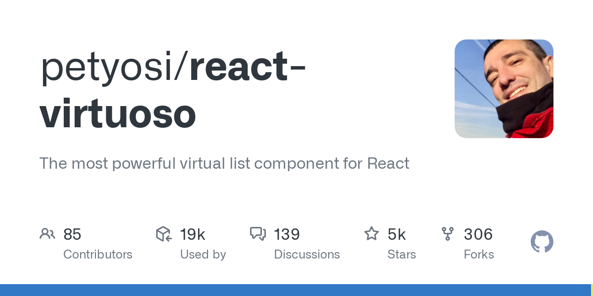 react virtuoso