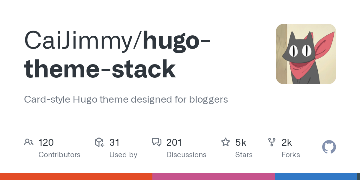 hugo theme stack