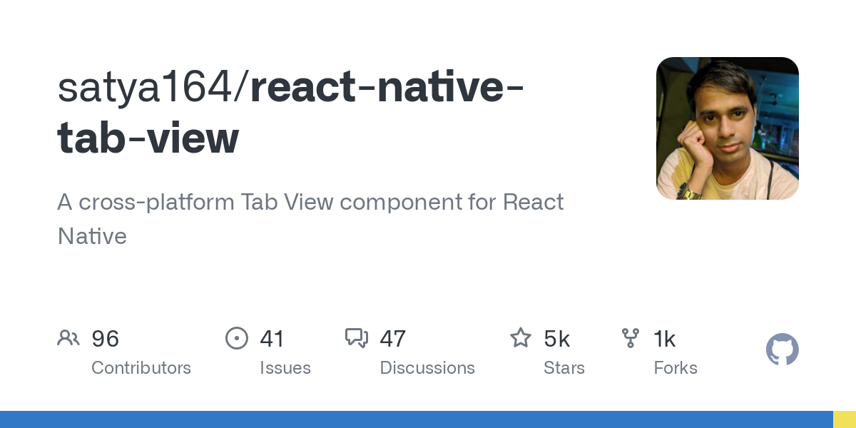 react native tab view