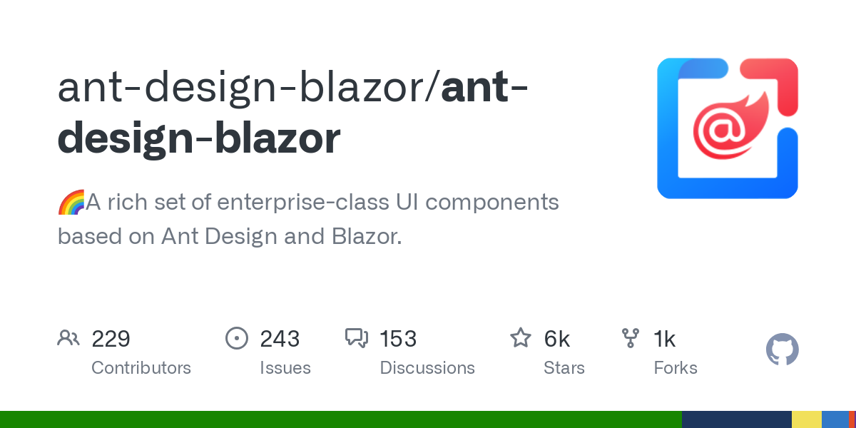 ant design blazor