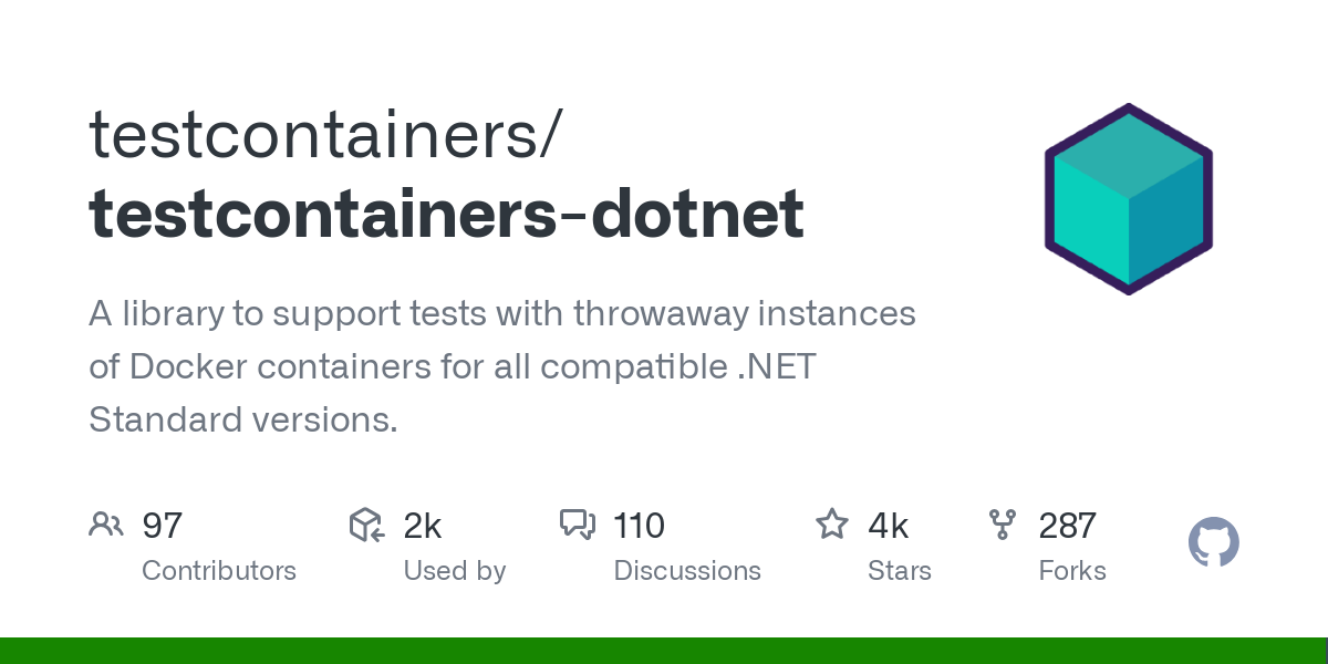 testcontainers dotnet