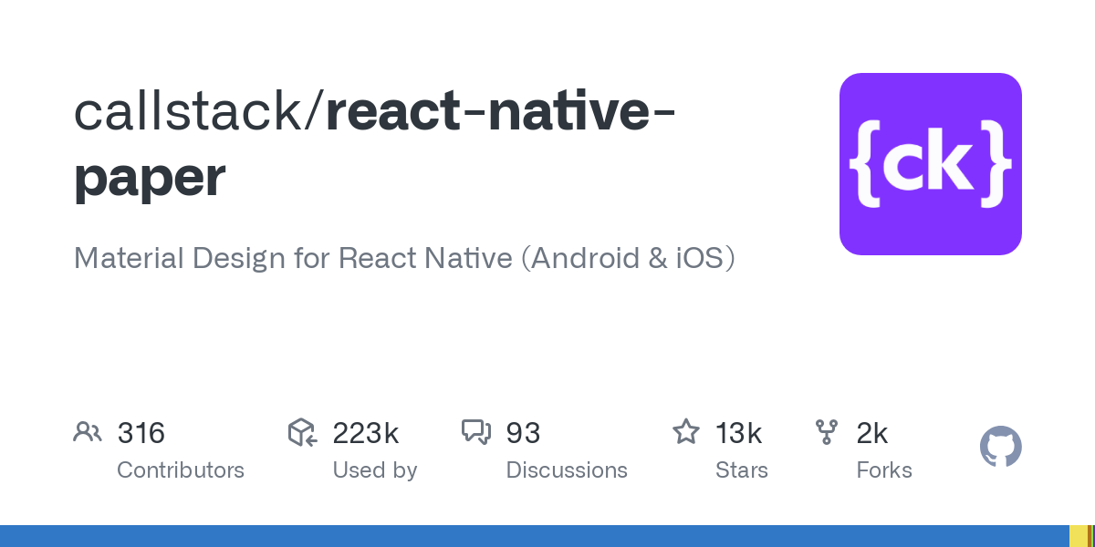 react native paper