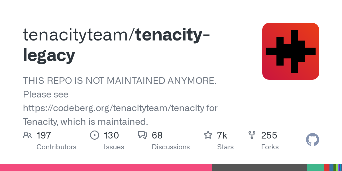 tenacity legacy