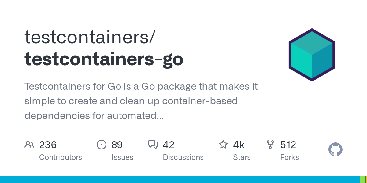testcontainers go
