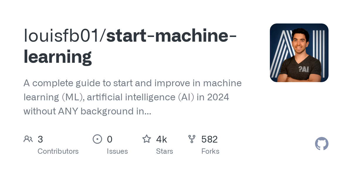 start machine learning