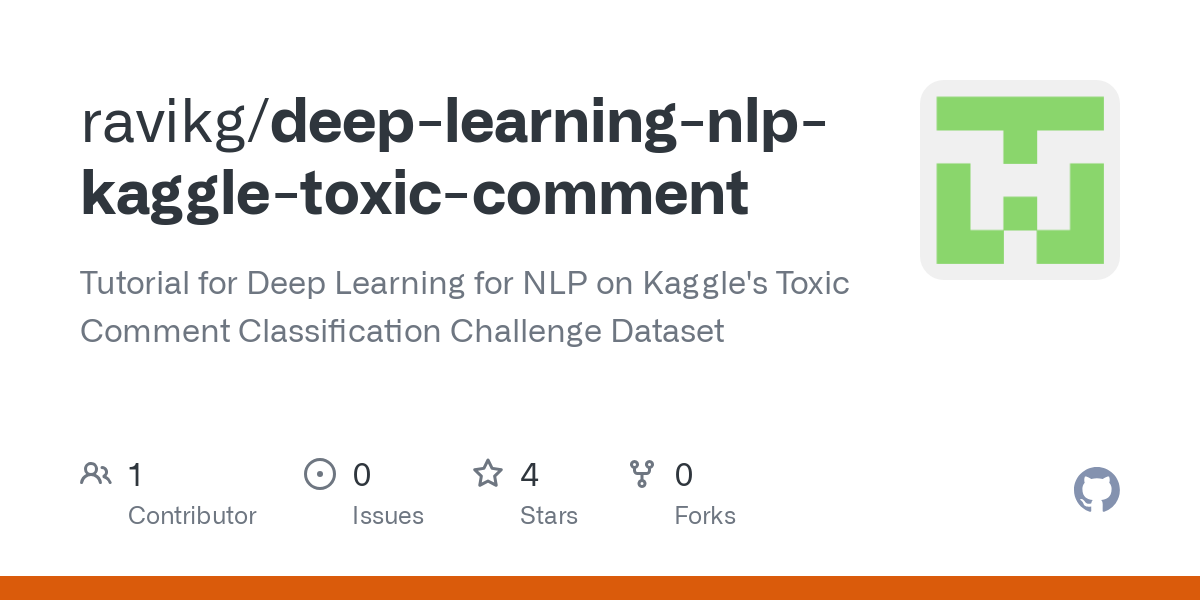deep learning nlp kaggle toxic comment