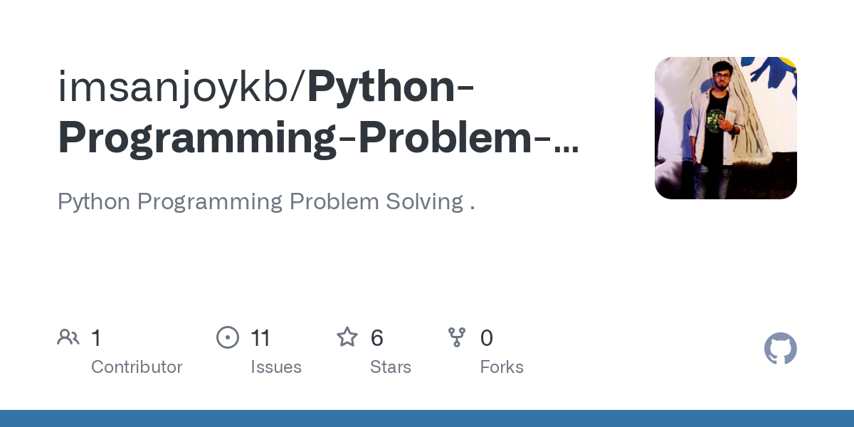 Python Programming Problem Solving