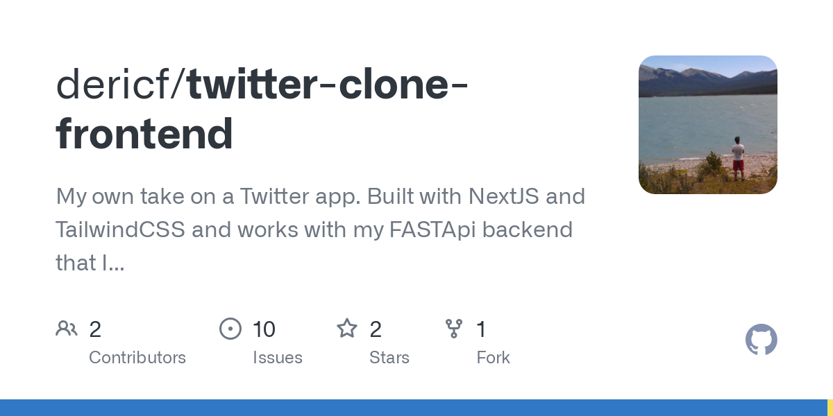 twitter clone frontend