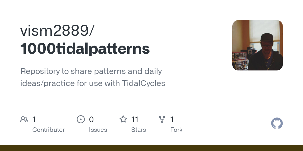 1000tidalpatterns