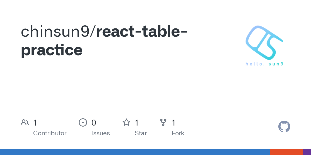 react table practice