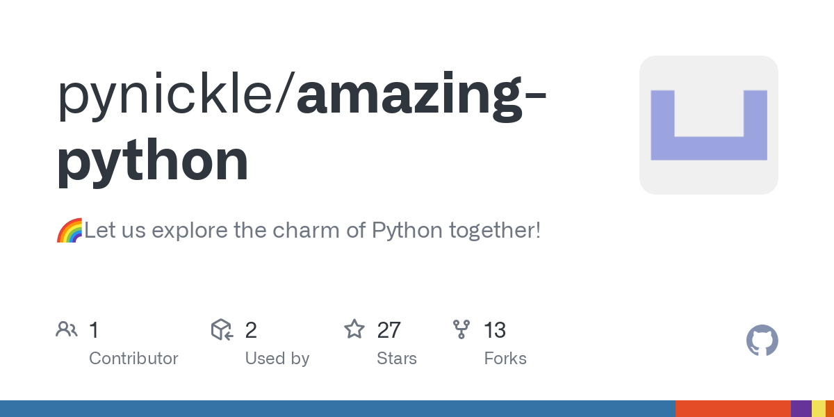 amazing python