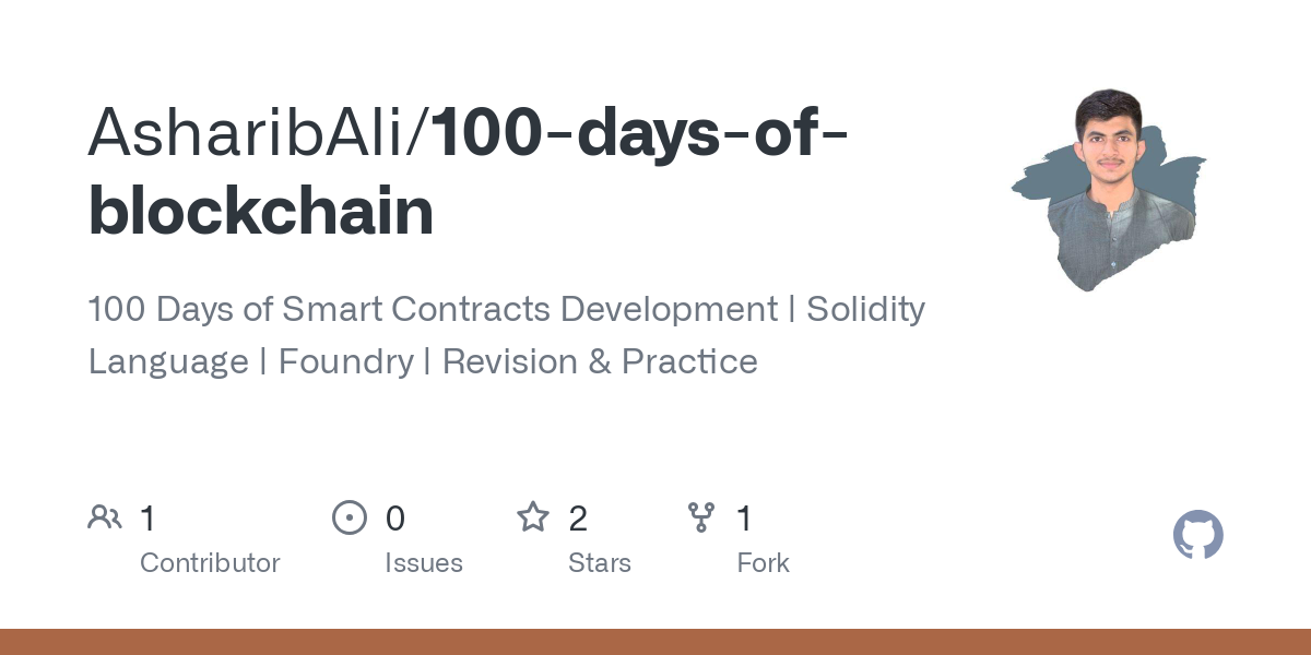 100 days of blockchain