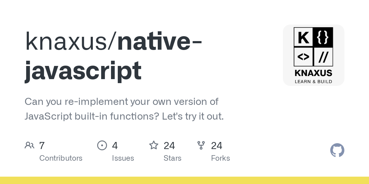 native javascript
