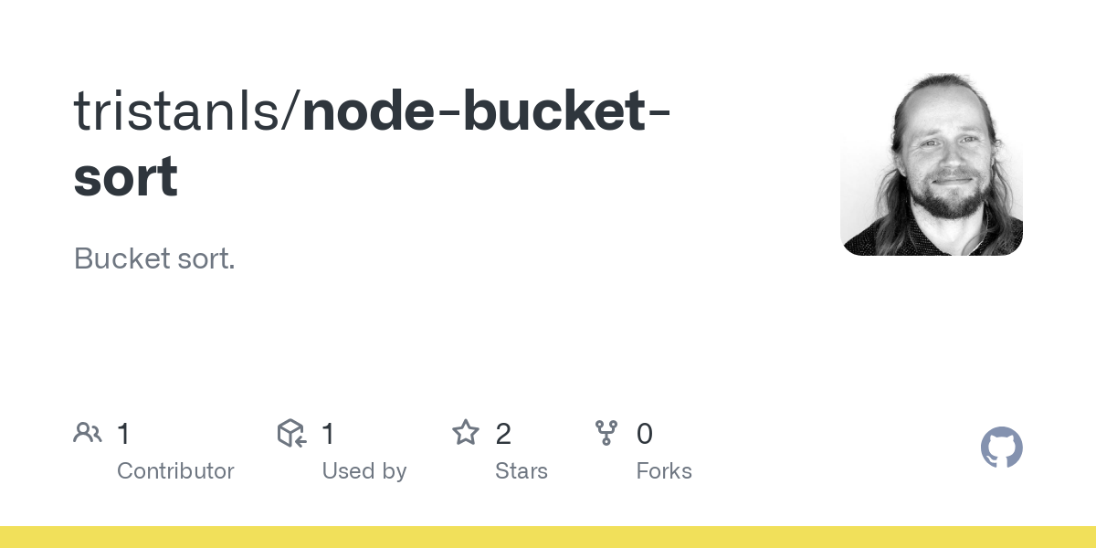 node bucket sort