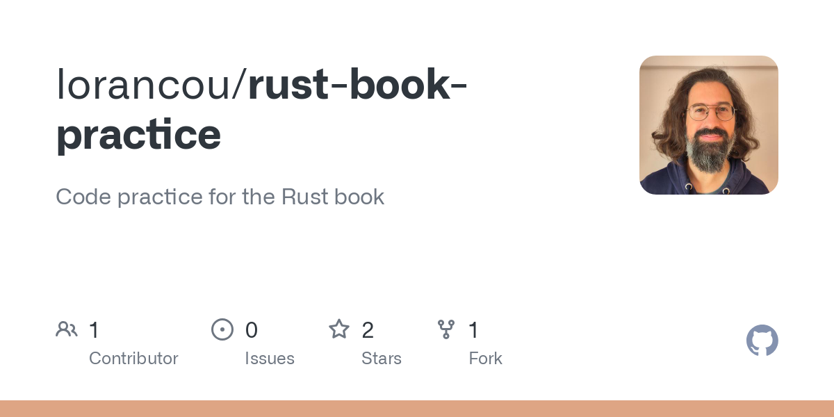 rust book practice