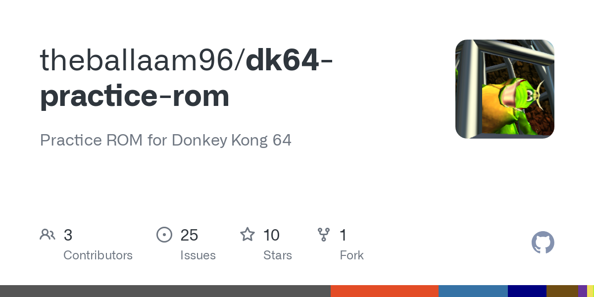 dk64 practice rom