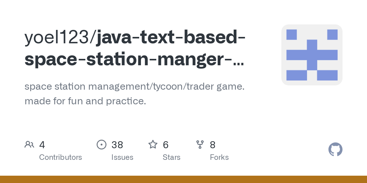 java text based space station manger sim
