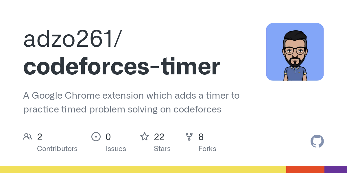 codeforces timer