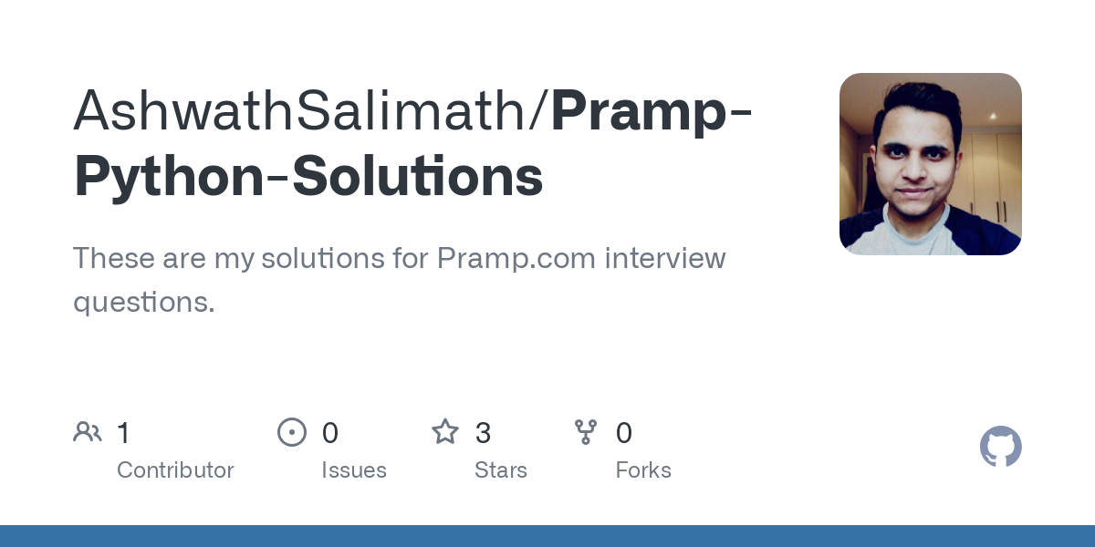 Pramp Python Solutions