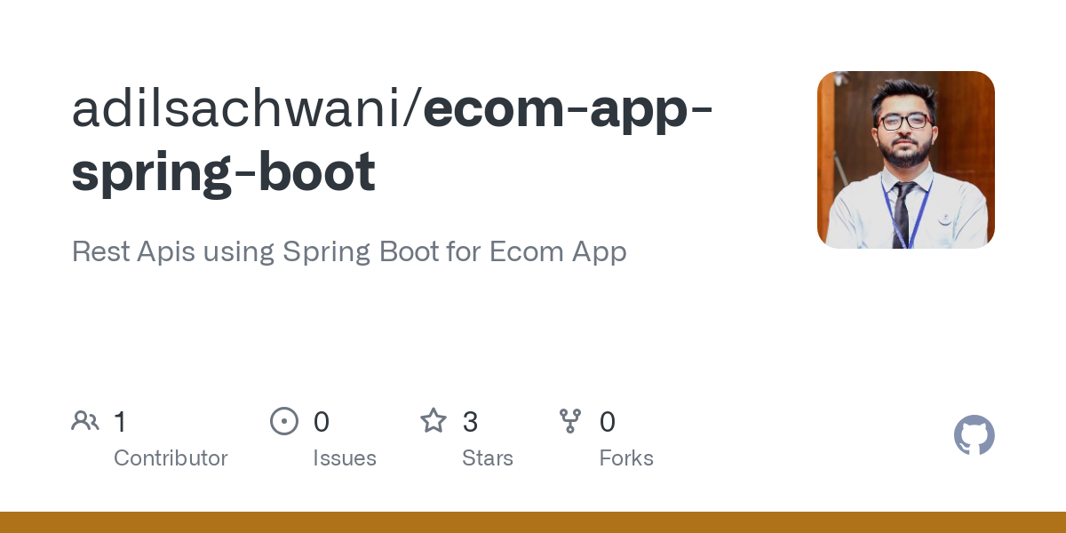 ecom app spring boot