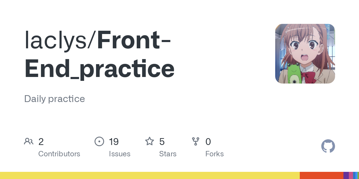 Front End_practice